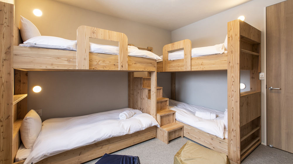 Ukiyo - Bunk bedroom detail